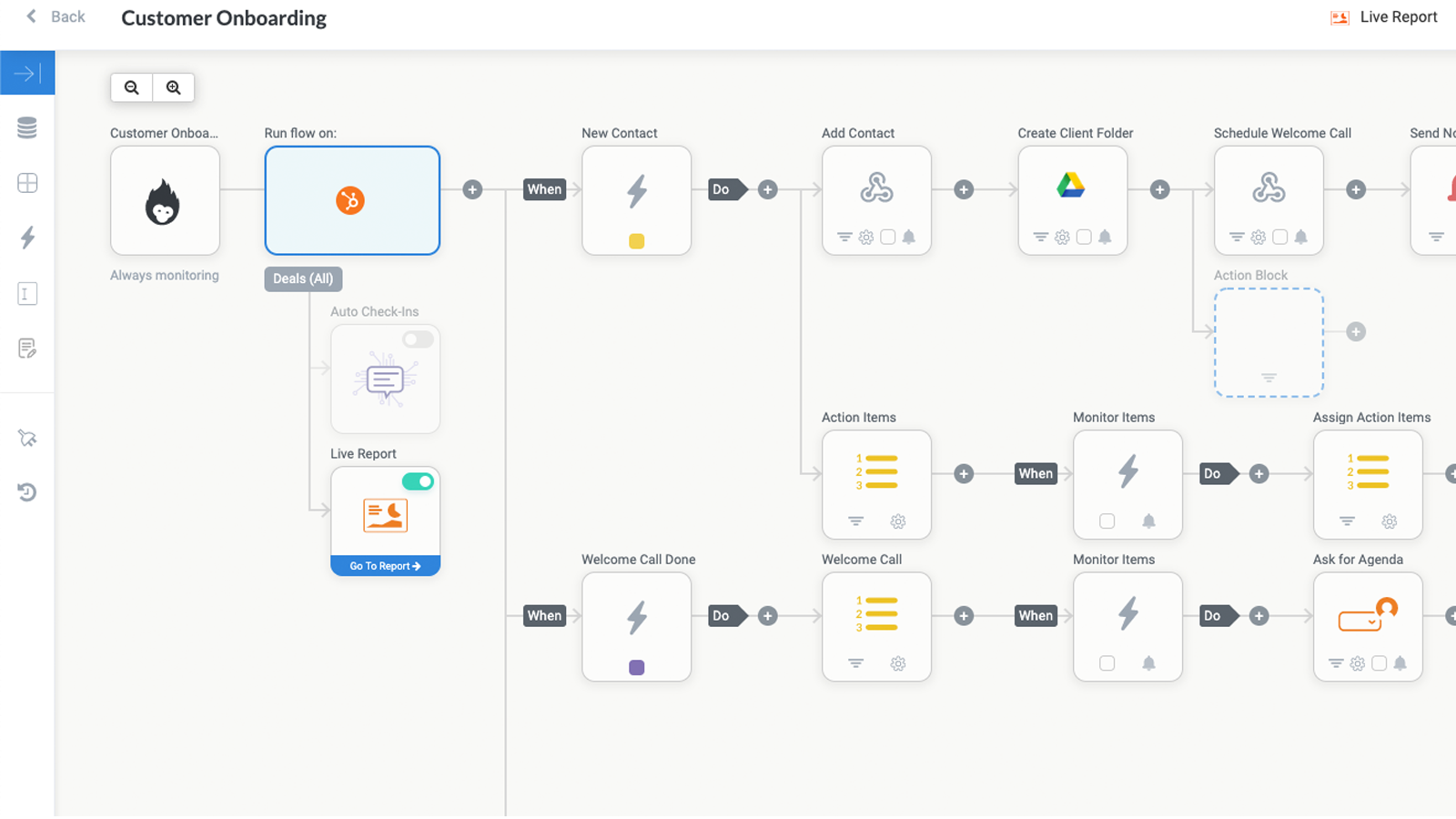 Hubspot Onboarding Screenshot